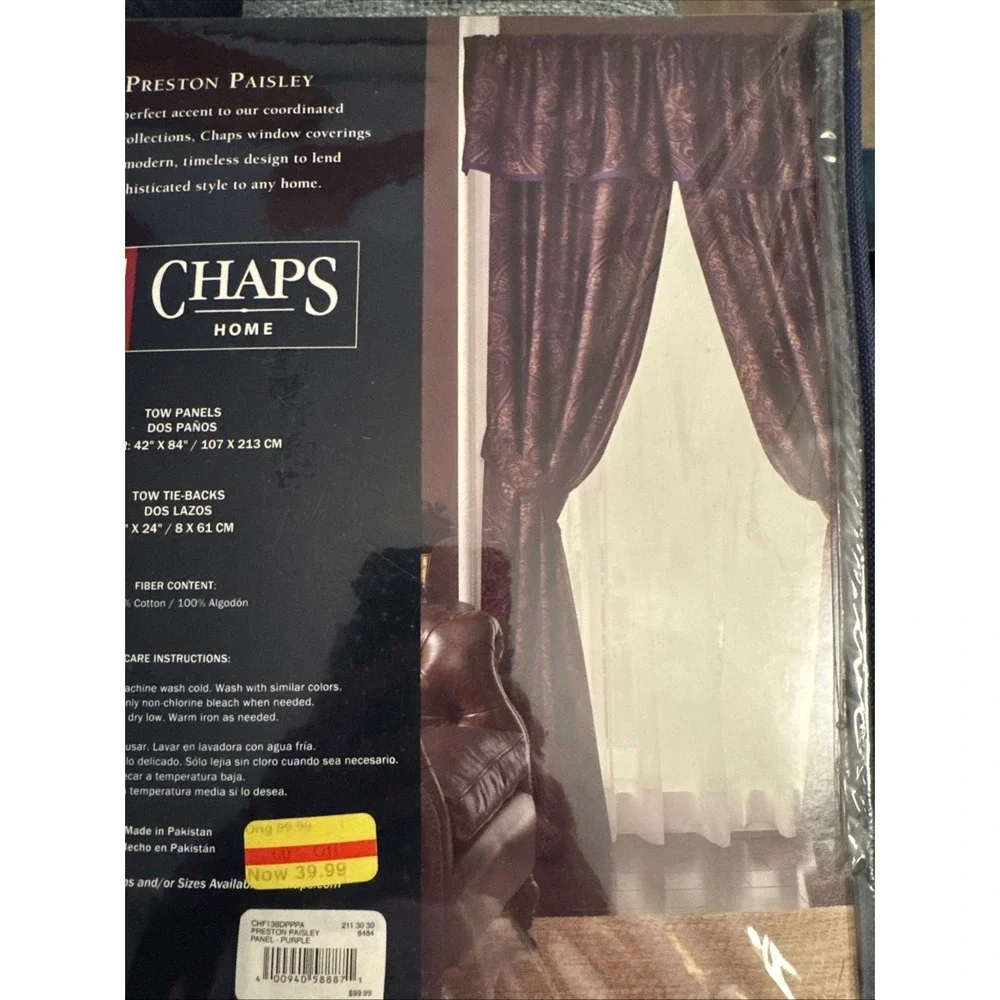 Chaps add touch