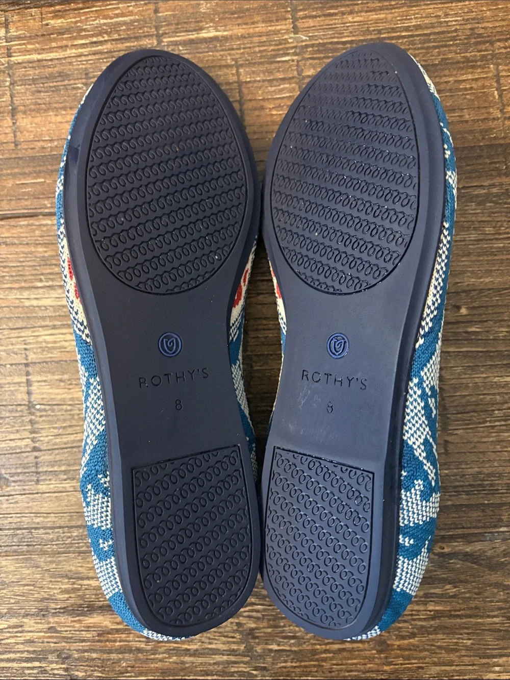 Rothy’s RARE Moroccan Teal Limited Edition The Loafer Size 8