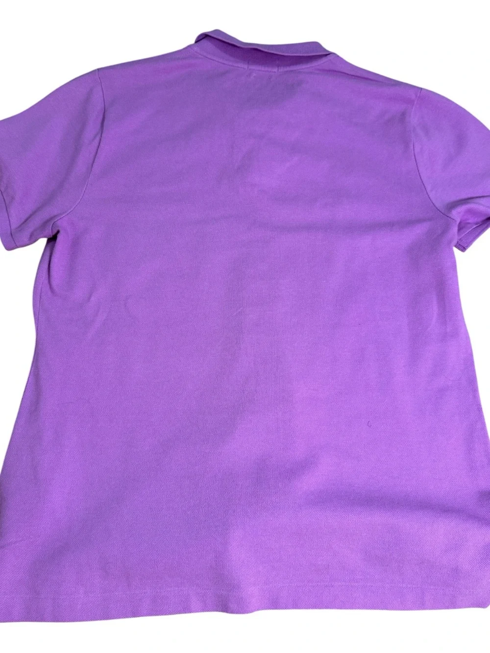 Ralph Lauren Purple Polo Shirt with Navy Pony