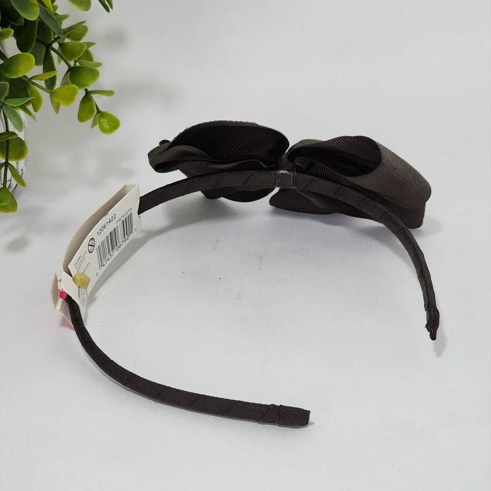Goody Girls Headband Dark Brown Bow - 1 Pc - Brand new