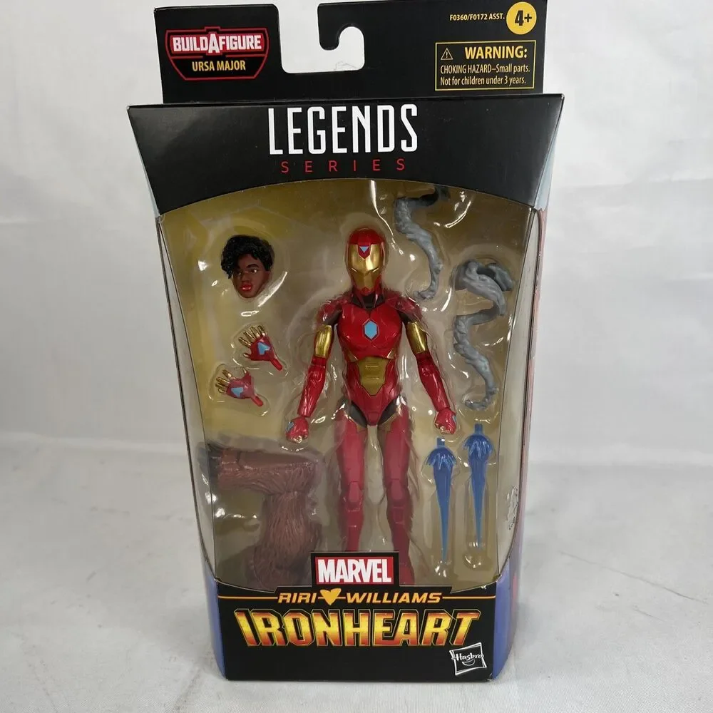 IRONHEART Riri Williams Marvel Legends Ursa Major BAF 2021 6