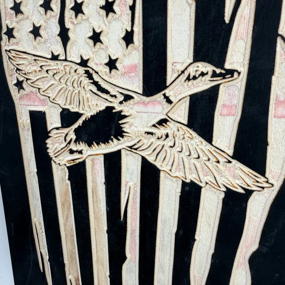 Handmade 18 engraved us