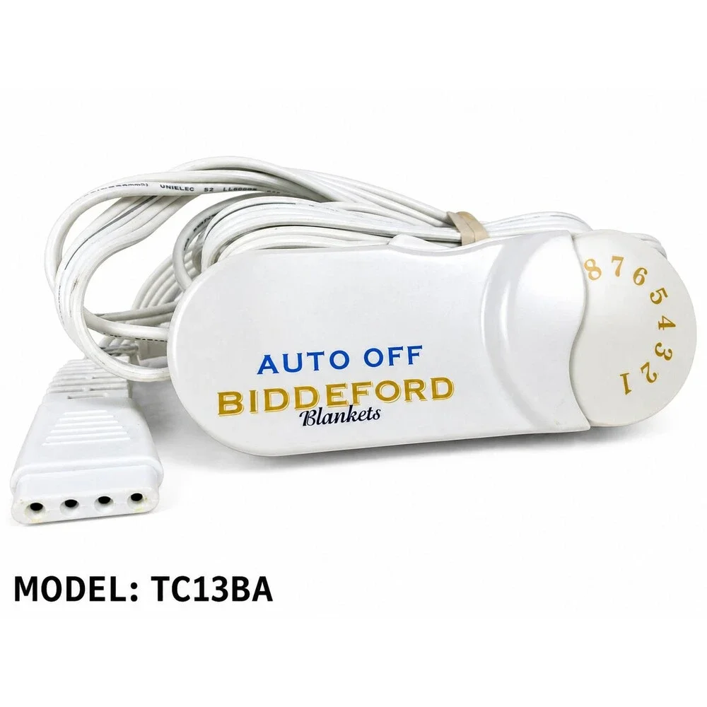 Biddeford TC13BA 4 Prong Analog Heated Electric Blanket Controller with Auto-off