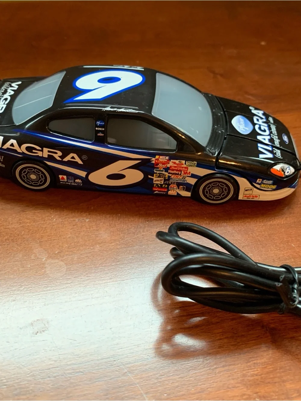 Mark Martin #6 NASCAR Ford Computer Mouse - Collectable Computer Mouse
