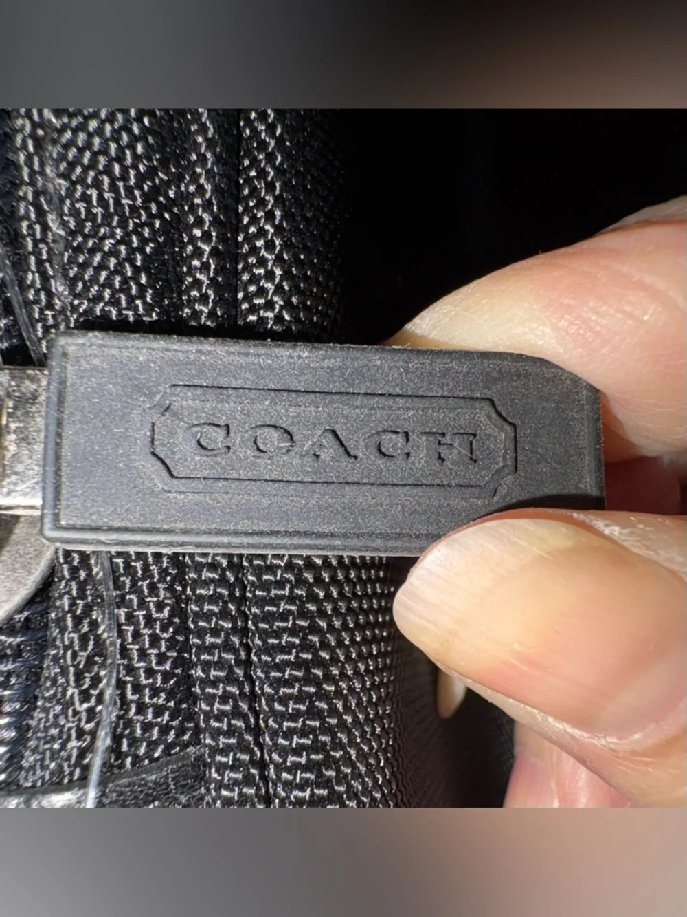 Coach laptop bag