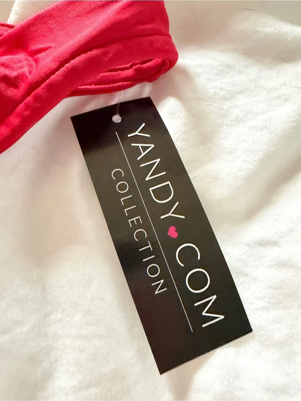 Yandy red mesh