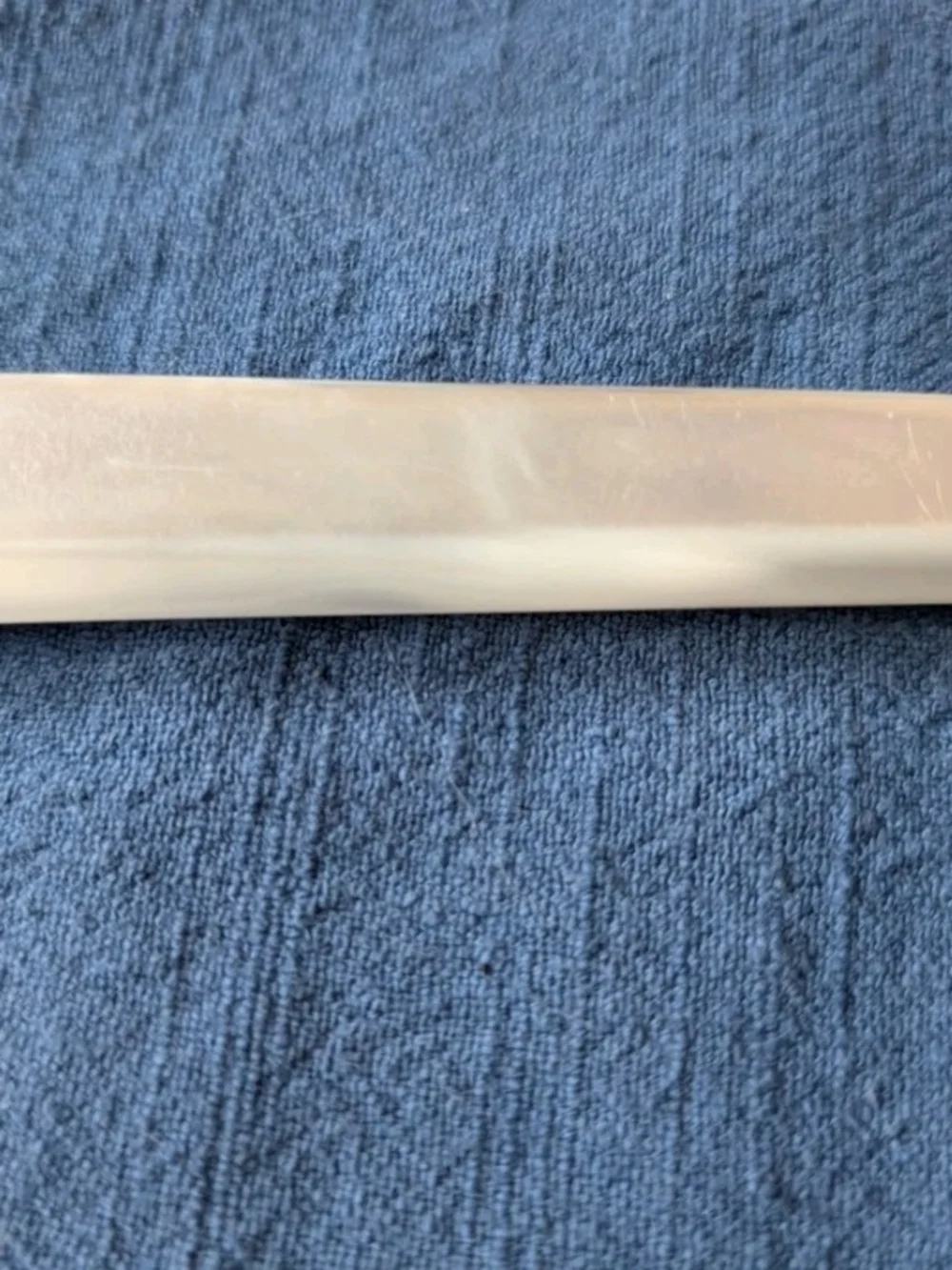 Wedding Cake Serving Set Knife & Server Iridescent White Handle Stainless Japan