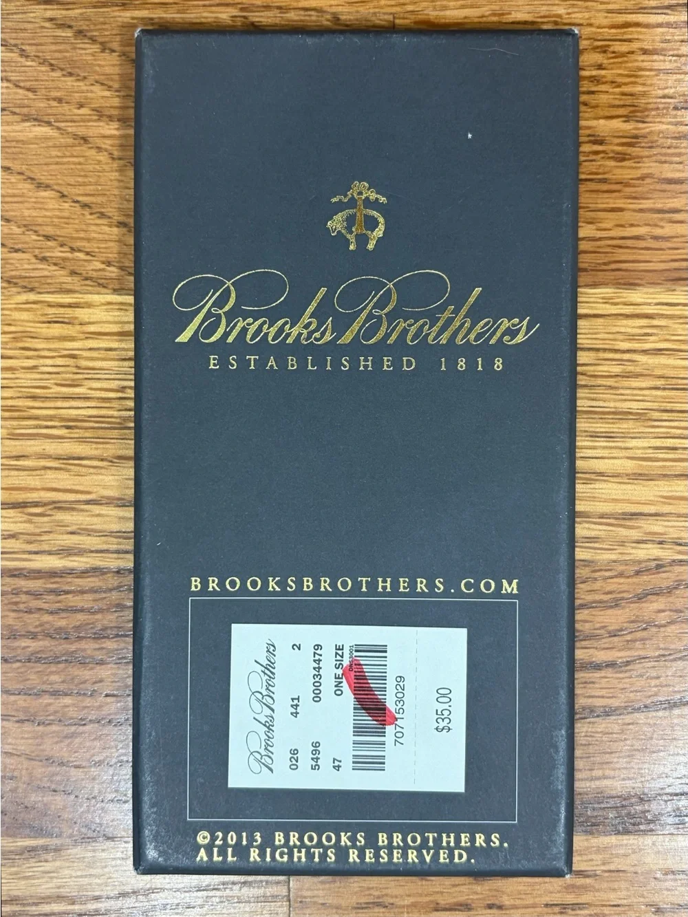 NEW iPhone 6 Plus Case Brooks Brothers Blue with Yellow Pineapple