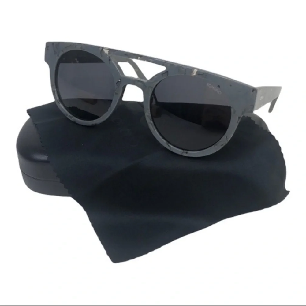 KOMONO Dreyfuss Concrete Sunglasses (NEW) gray