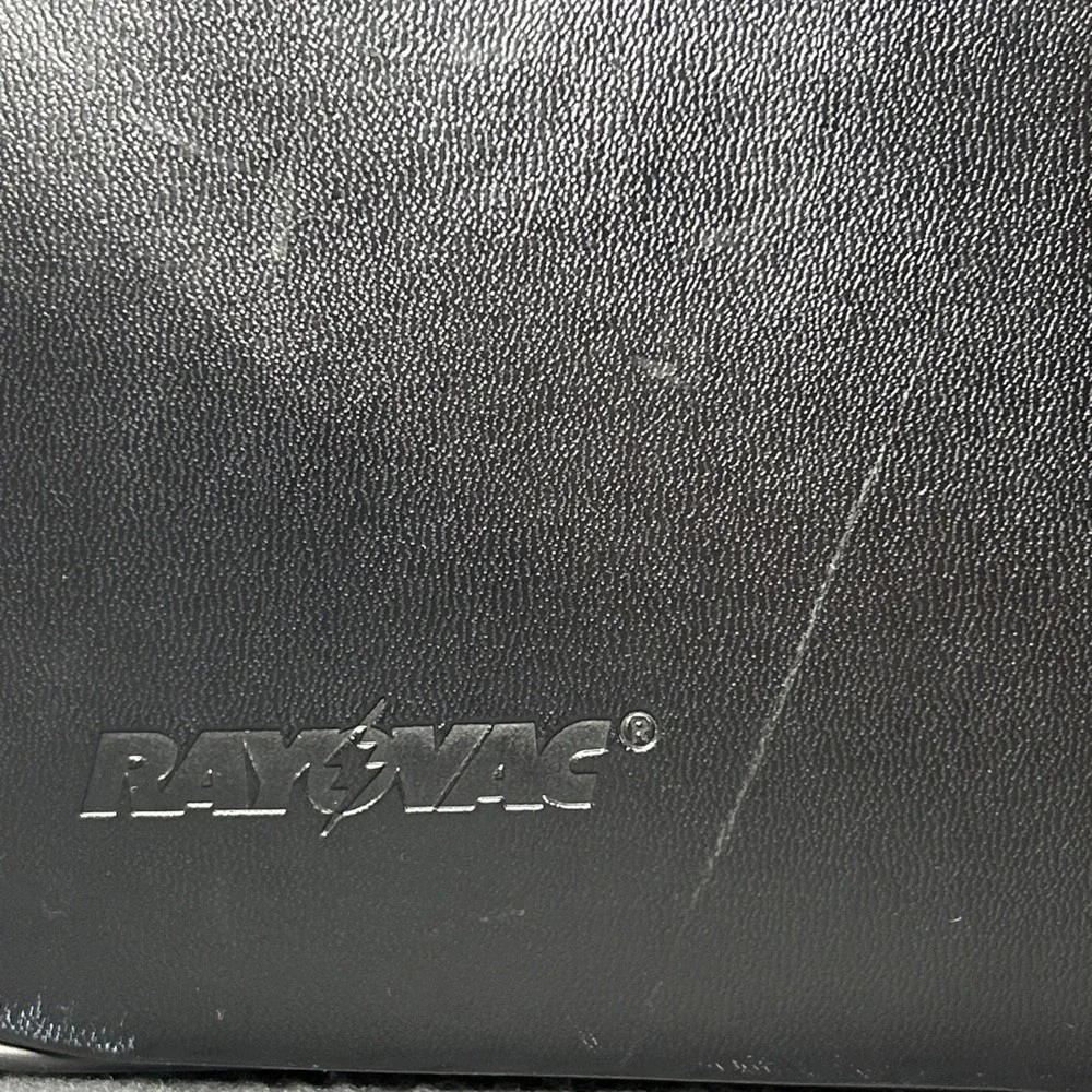Vintage Black Rayovac‎ Camcorder Leather Carry Case Bag Accessory