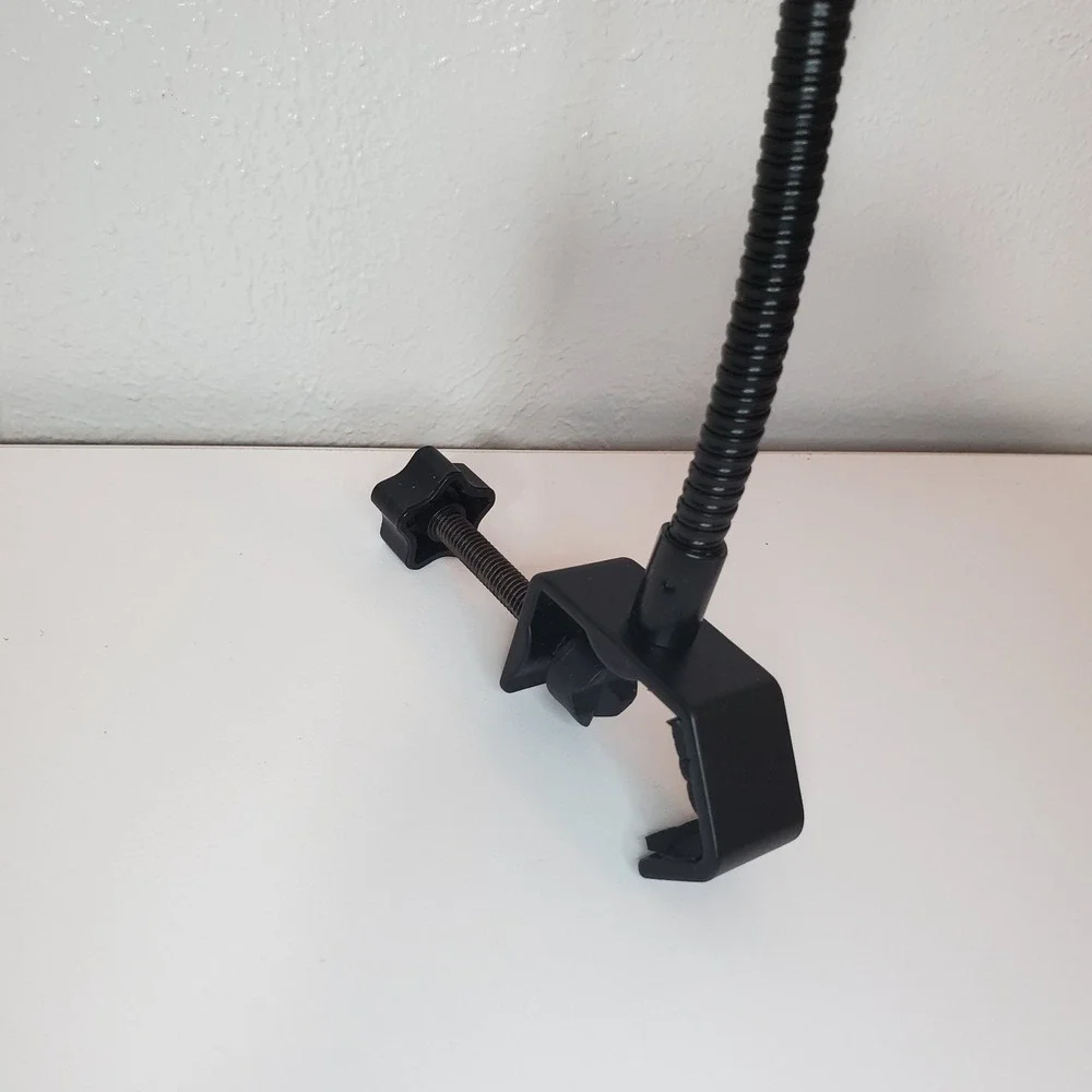 Maono Microphone Pop Filter w/ Adjustable Gooseneck Desk Clamp‎ Black