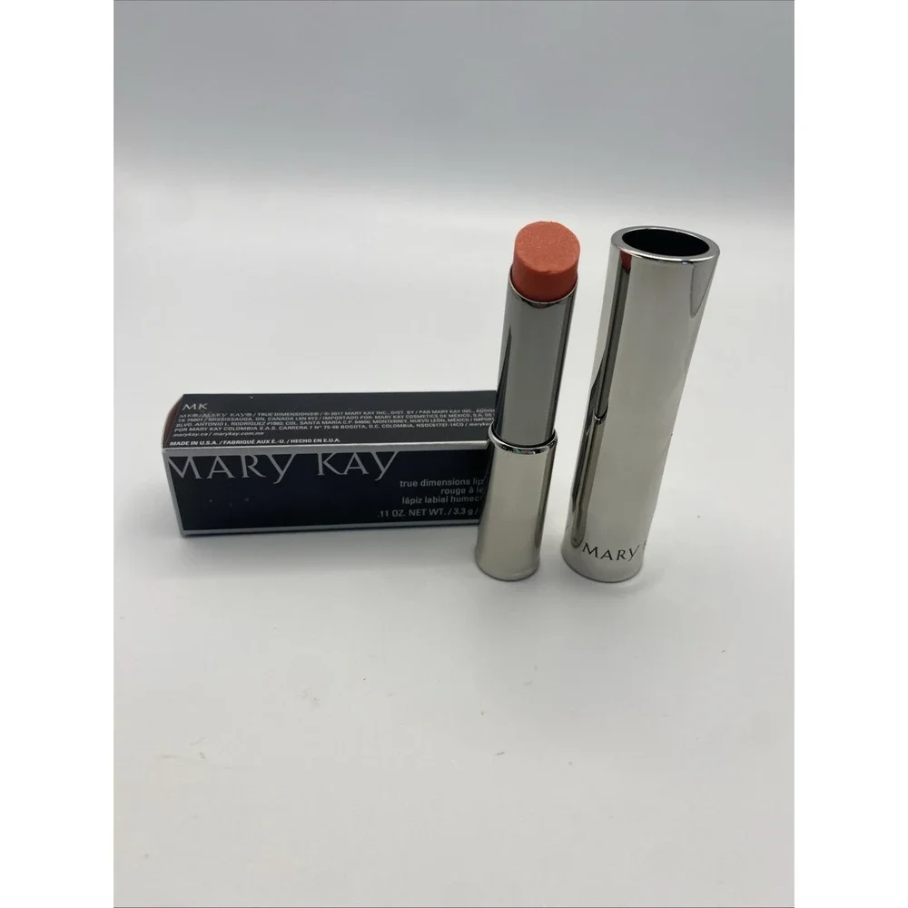 Mary Kay True Dimensions Lipstick Tangerine Pop New‎ in box 088575 Full Size