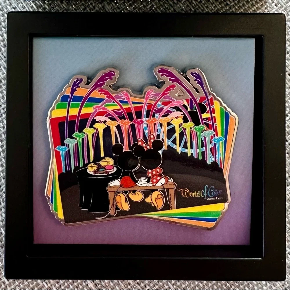 Disneyland World of Color 2025 Dessert Party Full Color FigPin