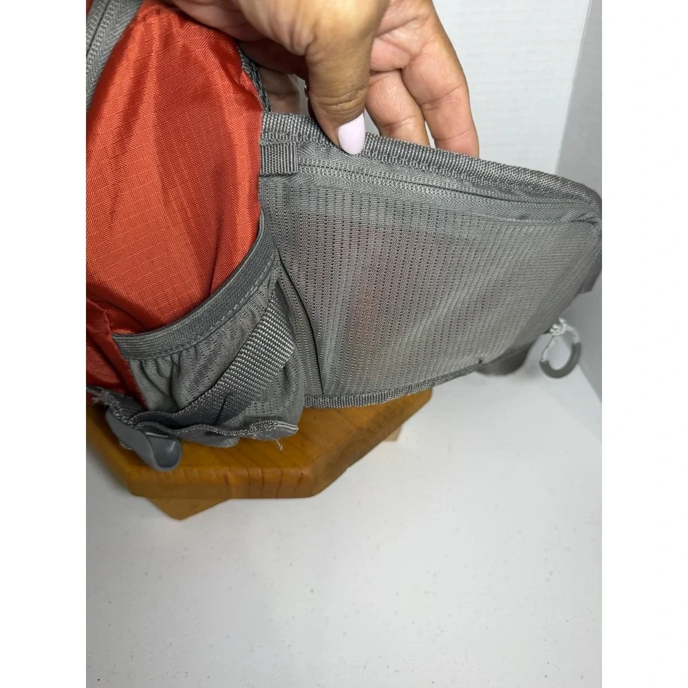 Outdoor Products Red &‎ Gray Compact Backpack Sling Daypack Adjustable Strap