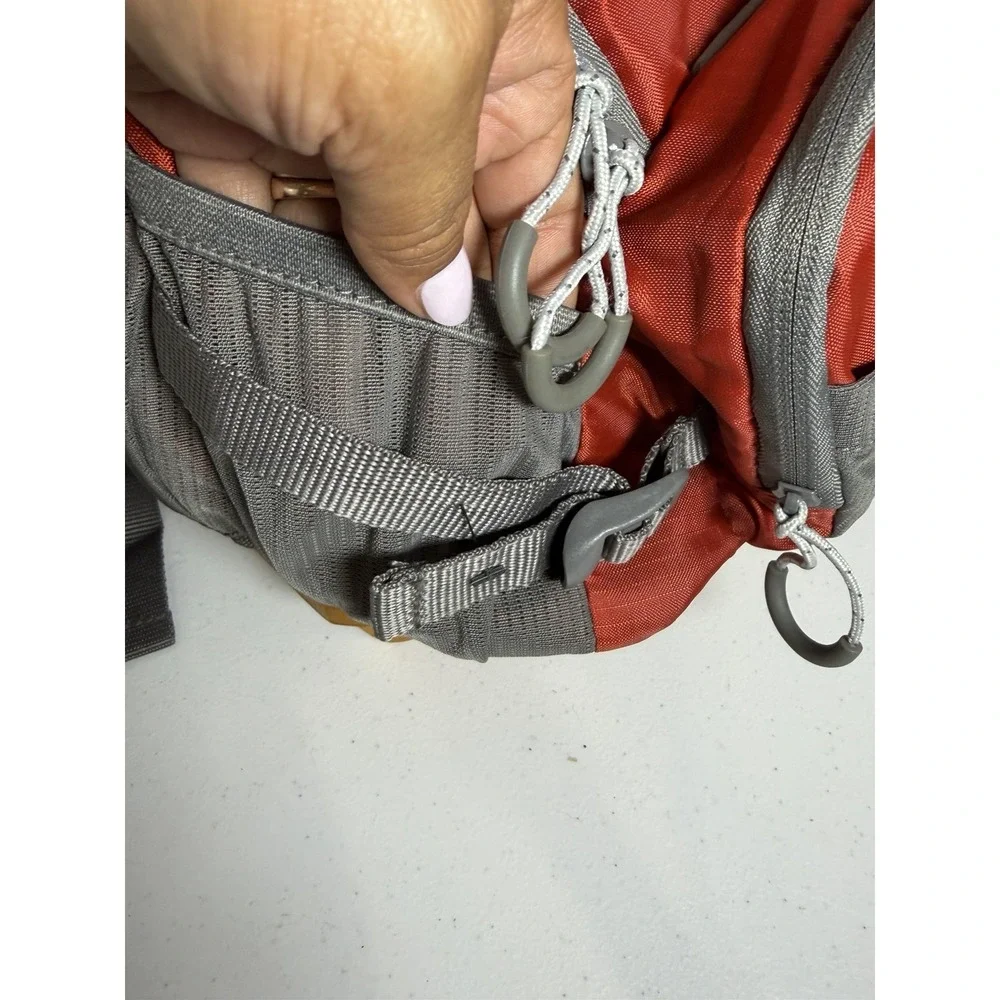 Outdoor Products Red &‎ Gray Compact Backpack Sling Daypack Adjustable Strap