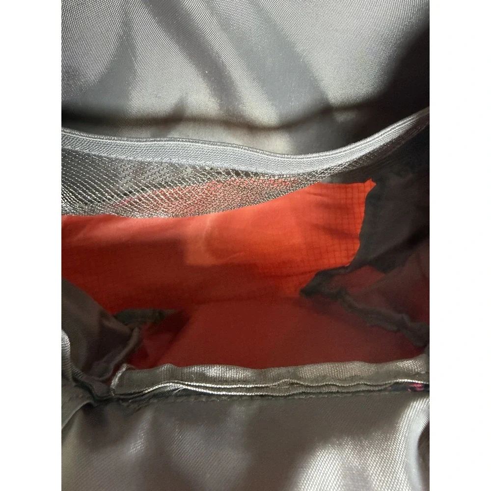 Outdoor Products Red &‎ Gray Compact Backpack Sling Daypack Adjustable Strap
