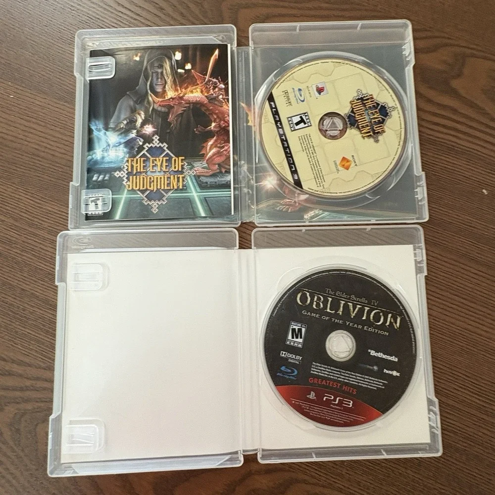 PlayStation 3 Game Lot of 9‎ Call Of Duty Mortal Combat Oblivion Uncharted 3