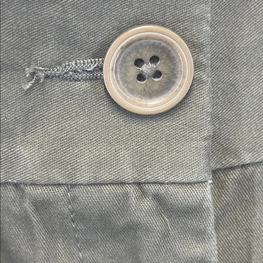 LOFT Green Bermuda Shorts with Relaxed Fit Nwot