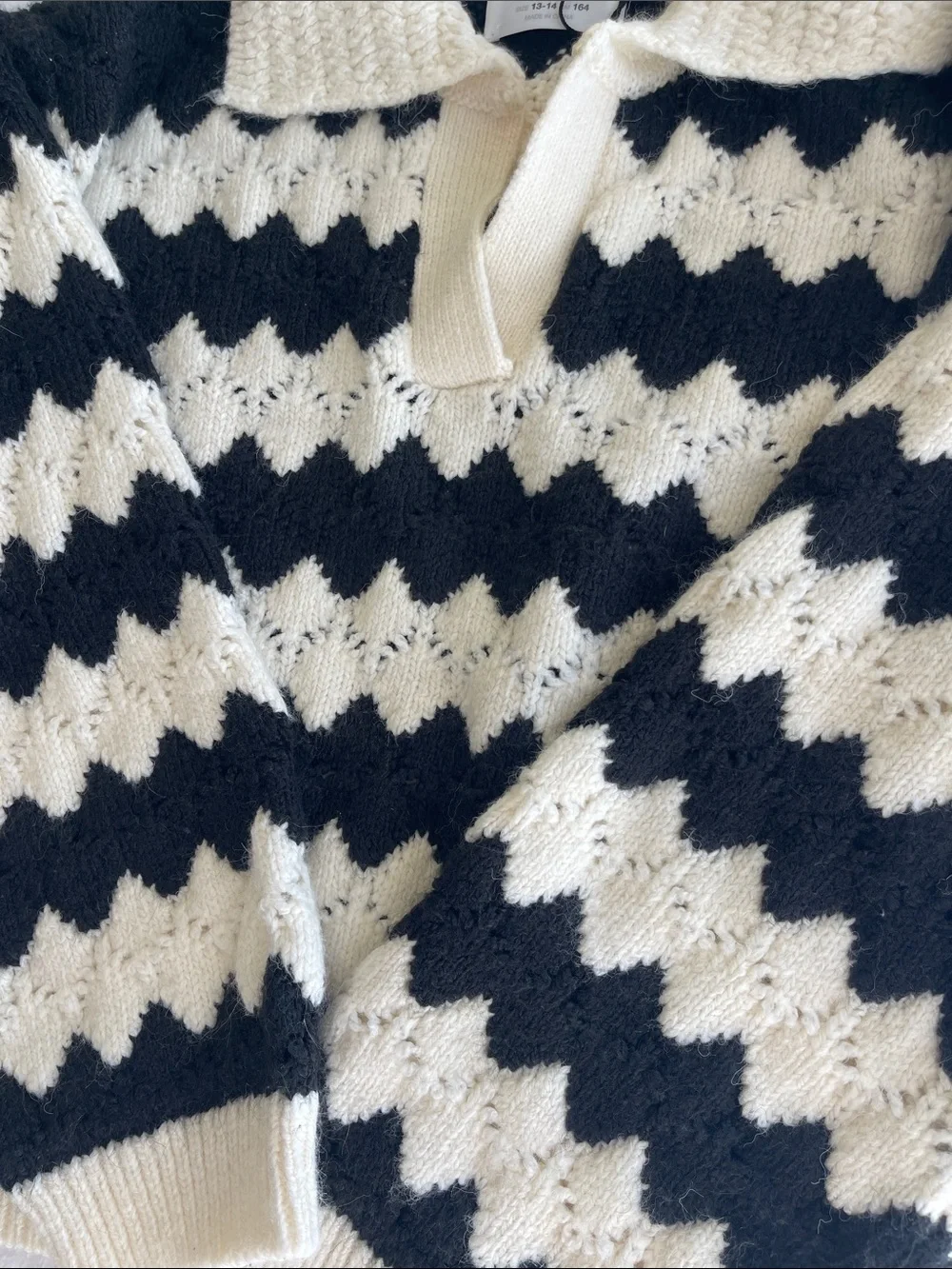 Zara black cream