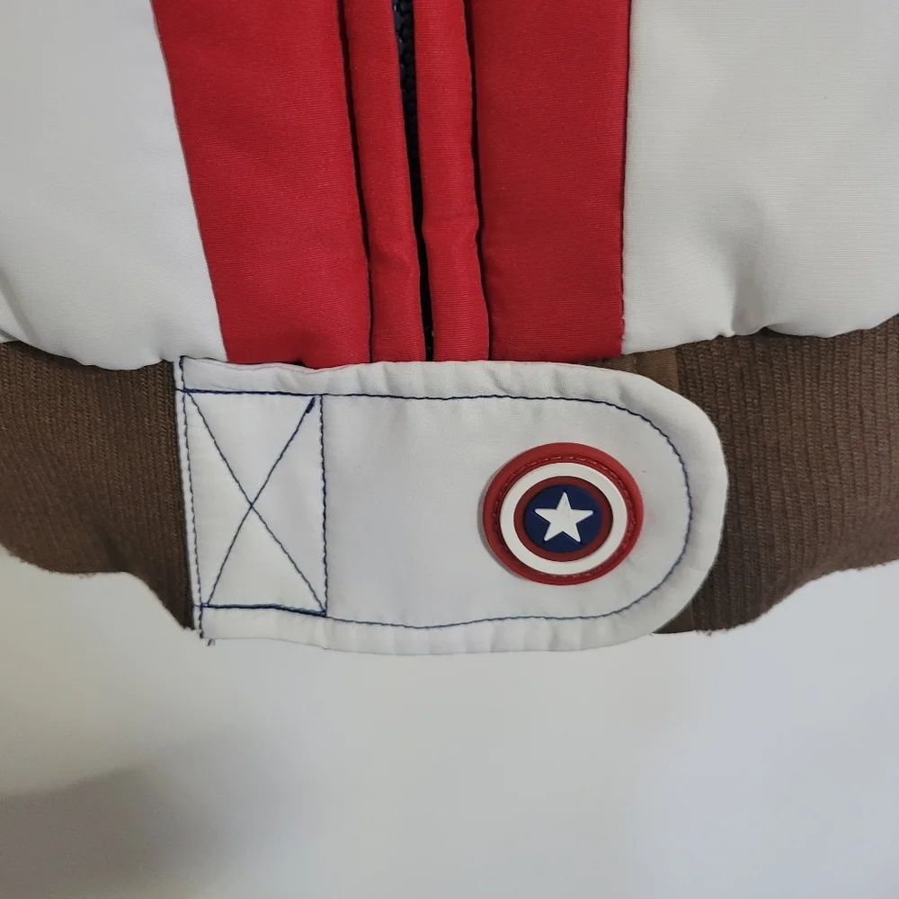 Disney Store Captain America Jacket Marvel Avengers Boys, Size 4