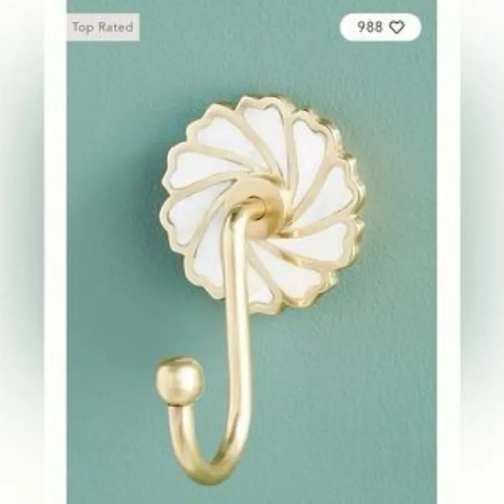 New Anthropologie Botanist Bath Hook One Size