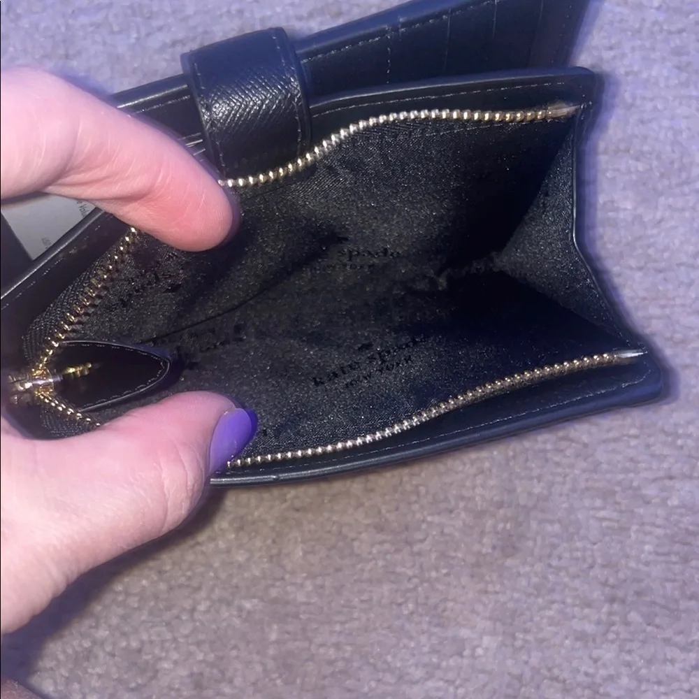 Kate Spade Black Leather Wallet