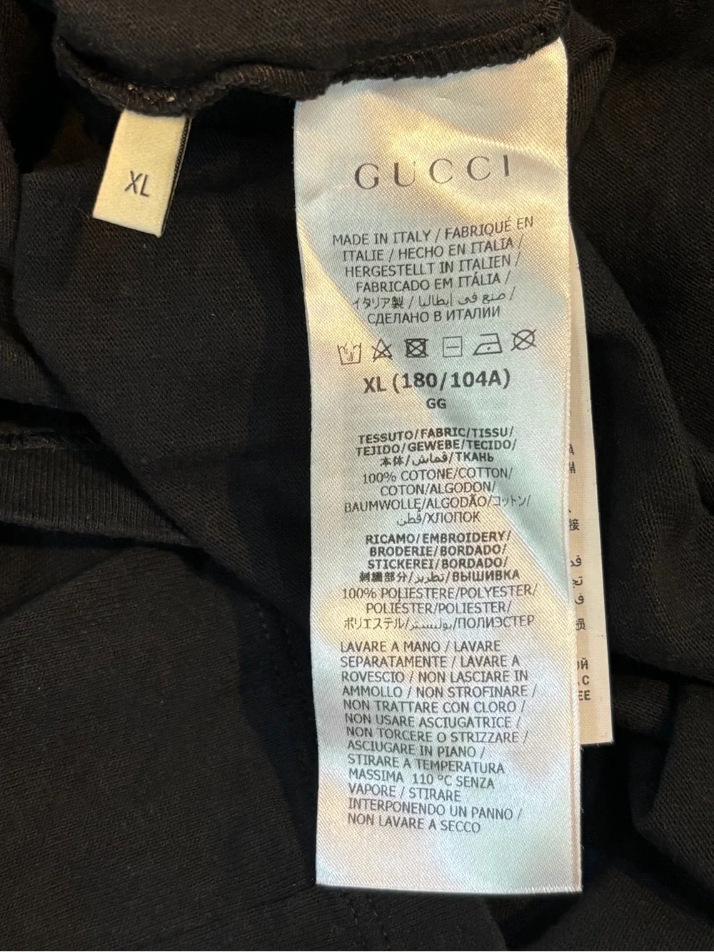 Gucci Embroidered Firenze Rome Milan NY Tshirt 🔥