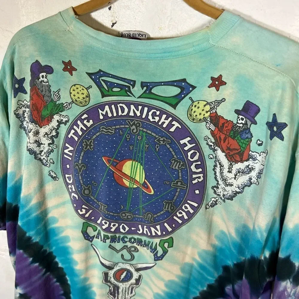 Vintage Grateful Dead New Years Eve 1990 Shirt