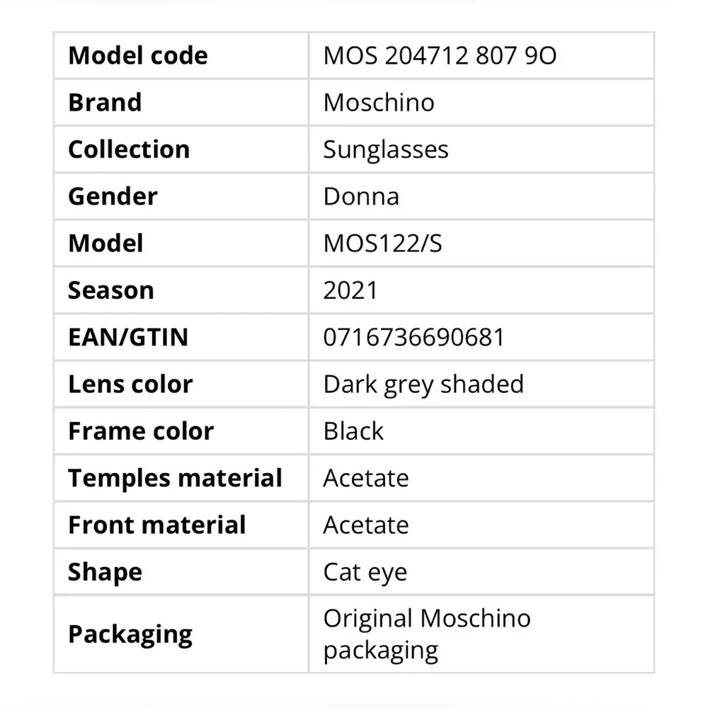 Moschino stylish women