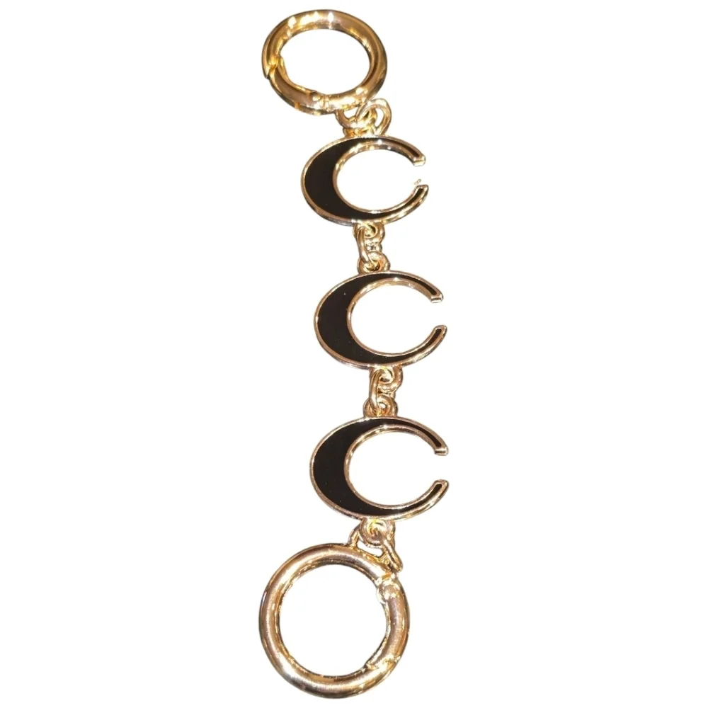 Designer Inspired Black C Purse Extender Chain