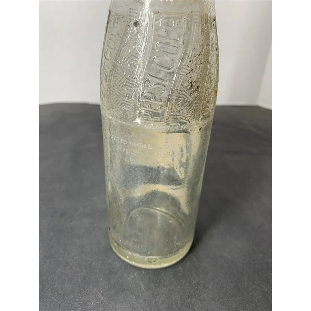 Vintage New York NY Pepsi Cola ACL Soda Bottle 10oz