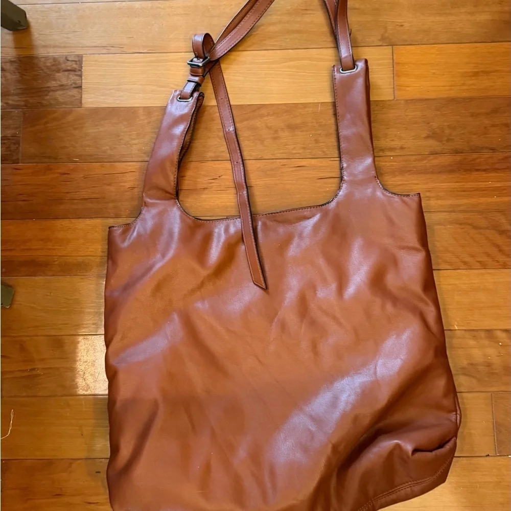 Zara faux leather