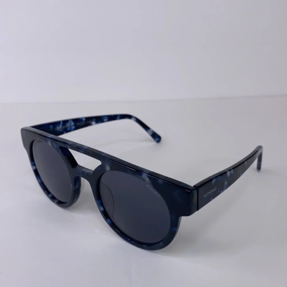 KOMONO DREYFUSS sunglasses Blue & Black NEW NWT round