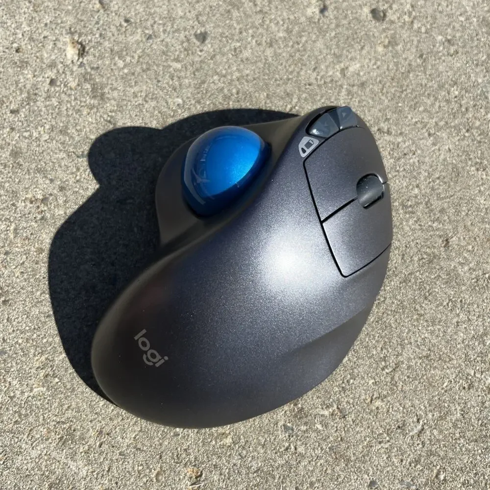 Logitech Logi M570 Wireless Trackball Mouse with USB Dongle