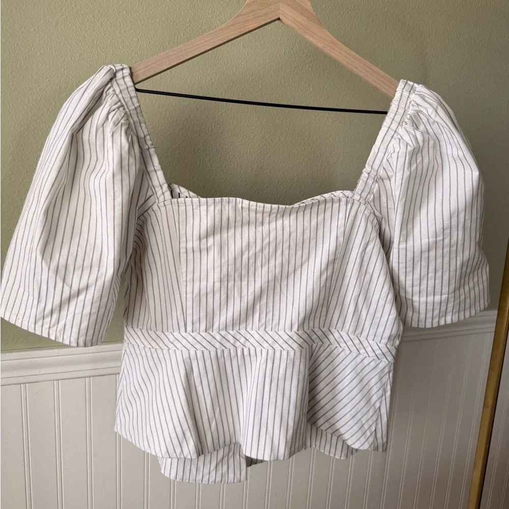 Anthropologie chic white