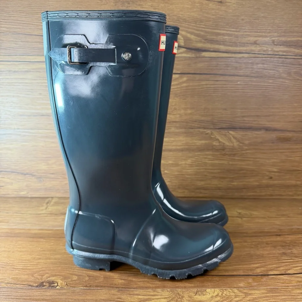 Hunter Rain‎ Boots Waterproof Shoes Girl’s Size 6Y