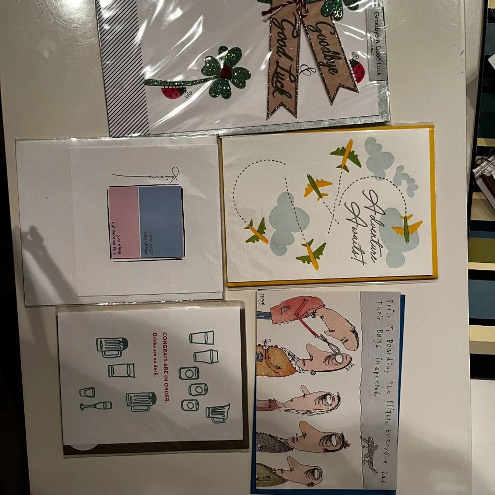 Varied See Description lot paper also