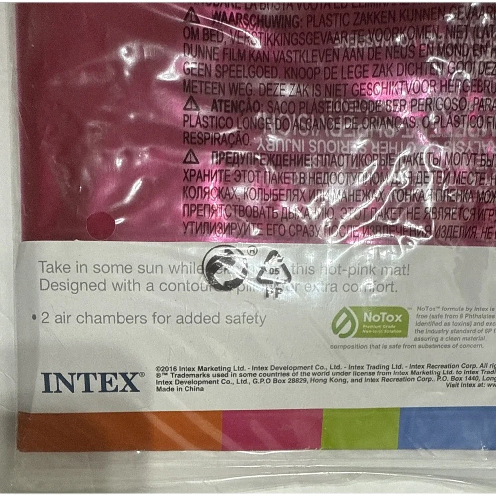 Intex new pink