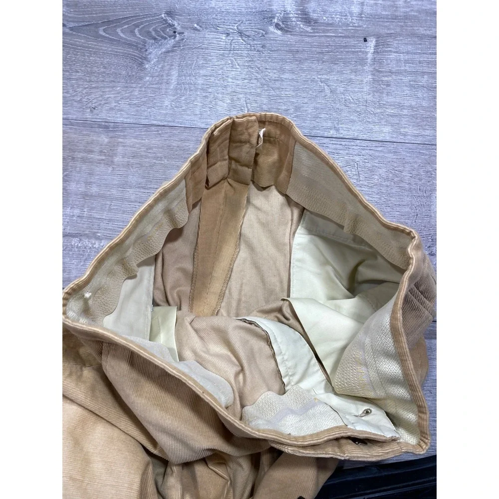 Sansabelt khaki corduroy