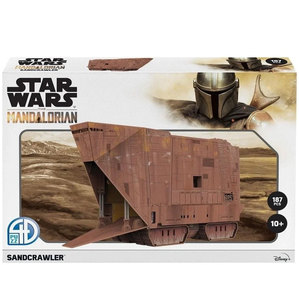 Star‎ Wars The Mandalorian Sandcrawler PUZZZ 187 Piece Building Toy Kids 10