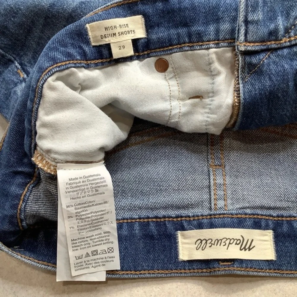 Madewell denim shorts