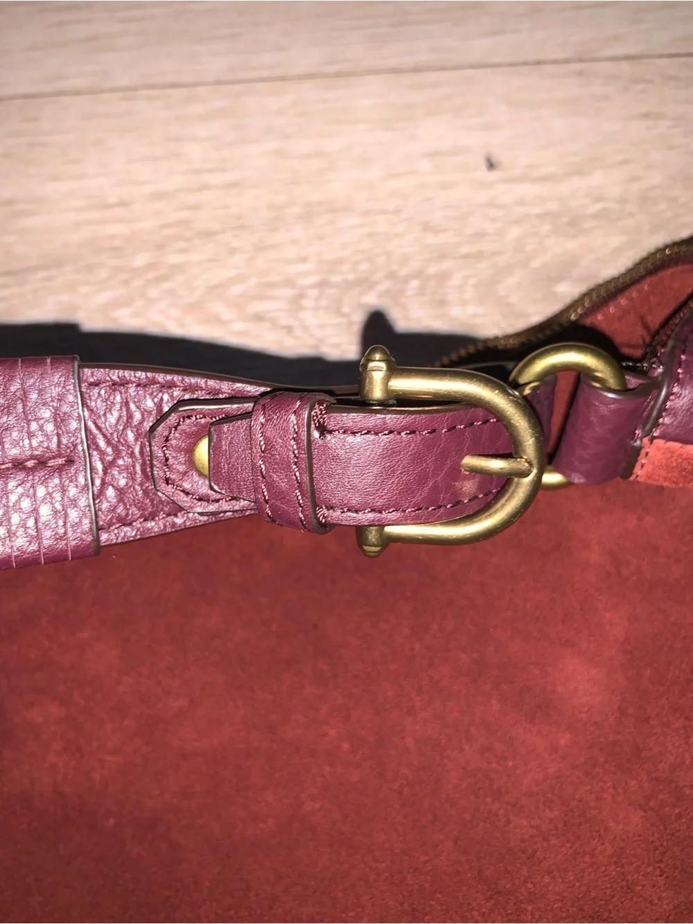 Etienne Aigner well worn suede