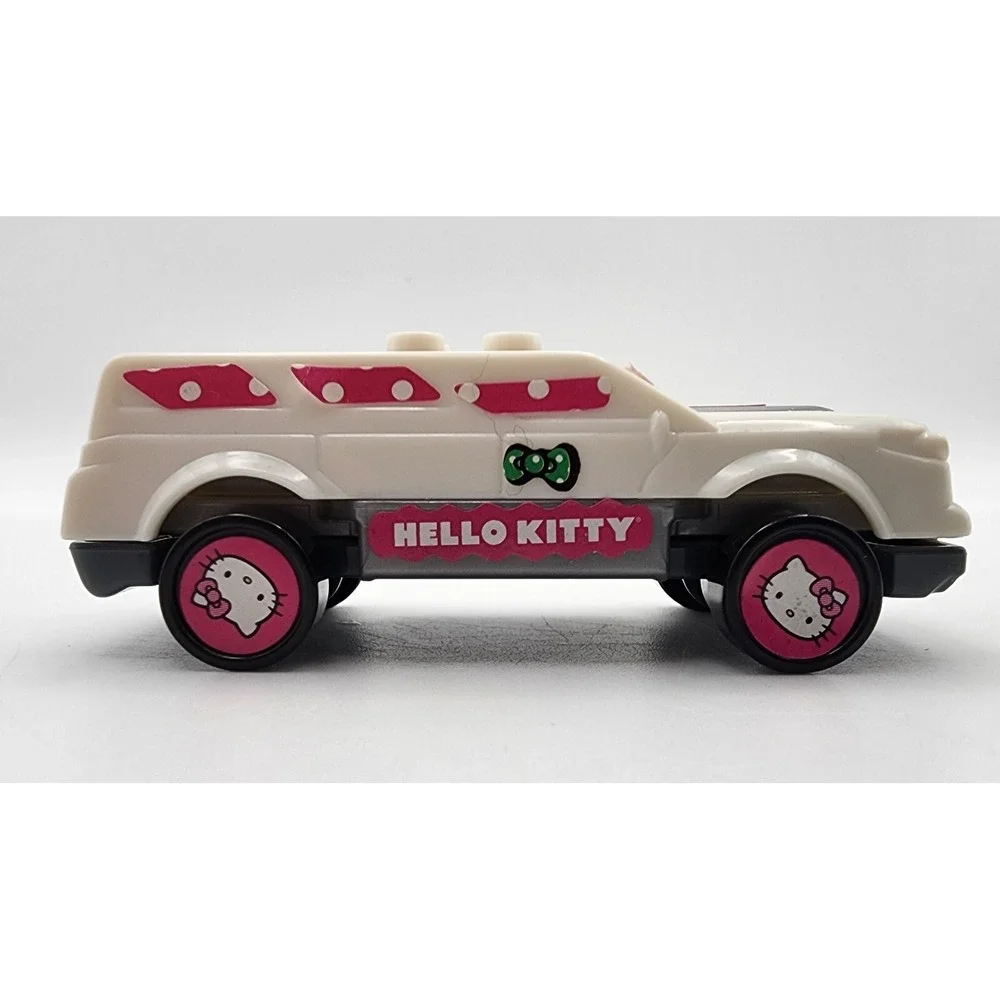 Hello Kitty Sanrio plastic cars vintage‎ Set of 2