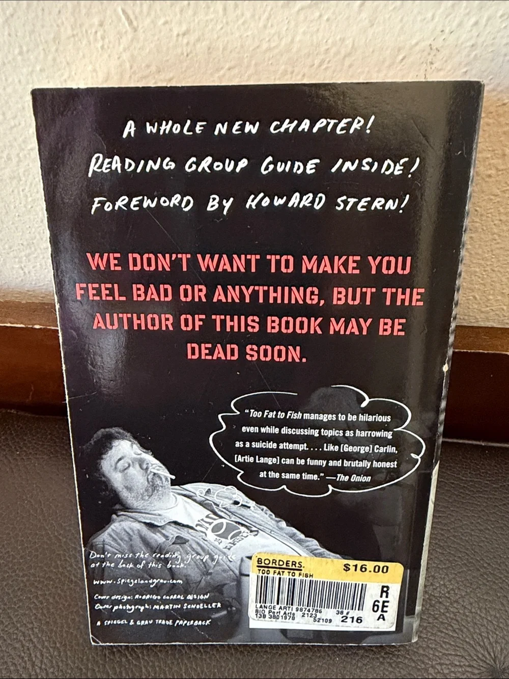 Random House Publishers “too fat