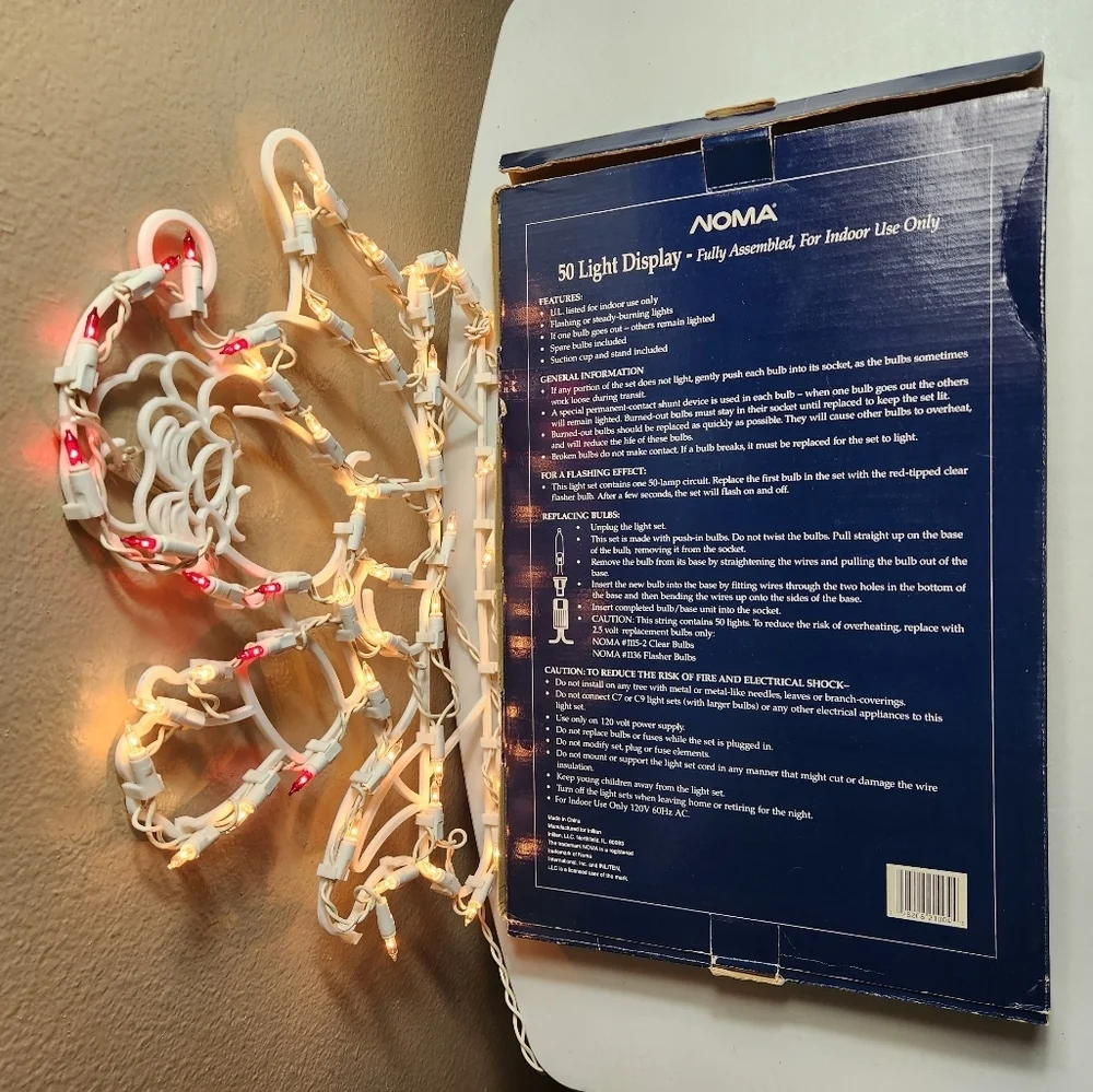 Noma vtg christmas
