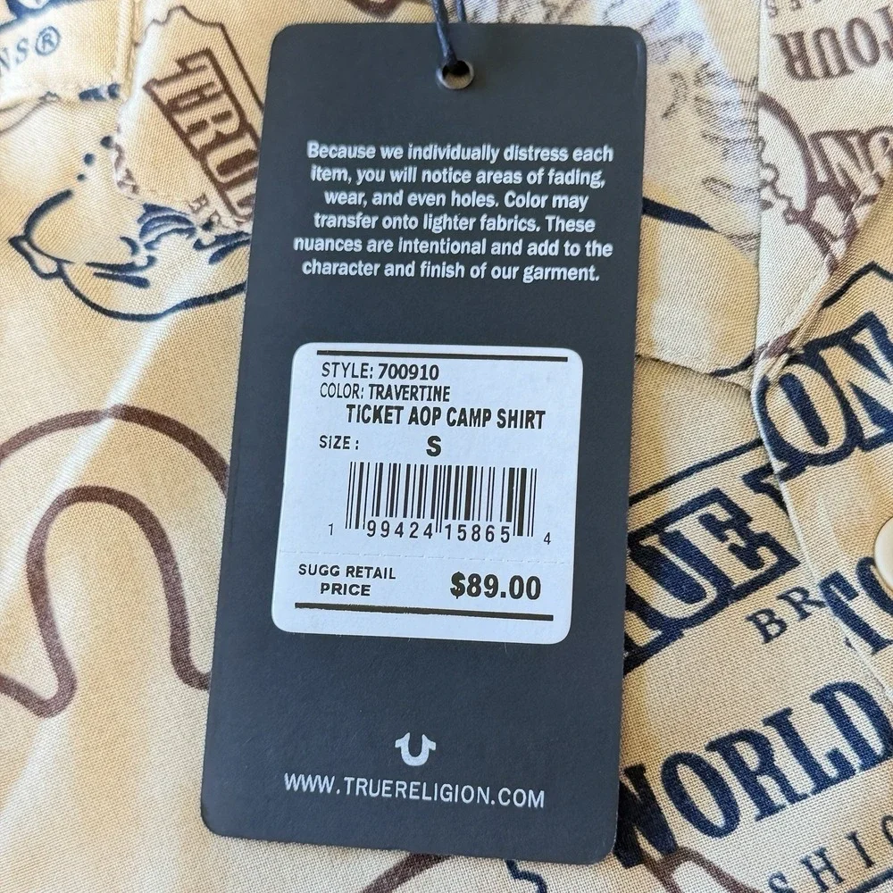 True Religion mens streetwear