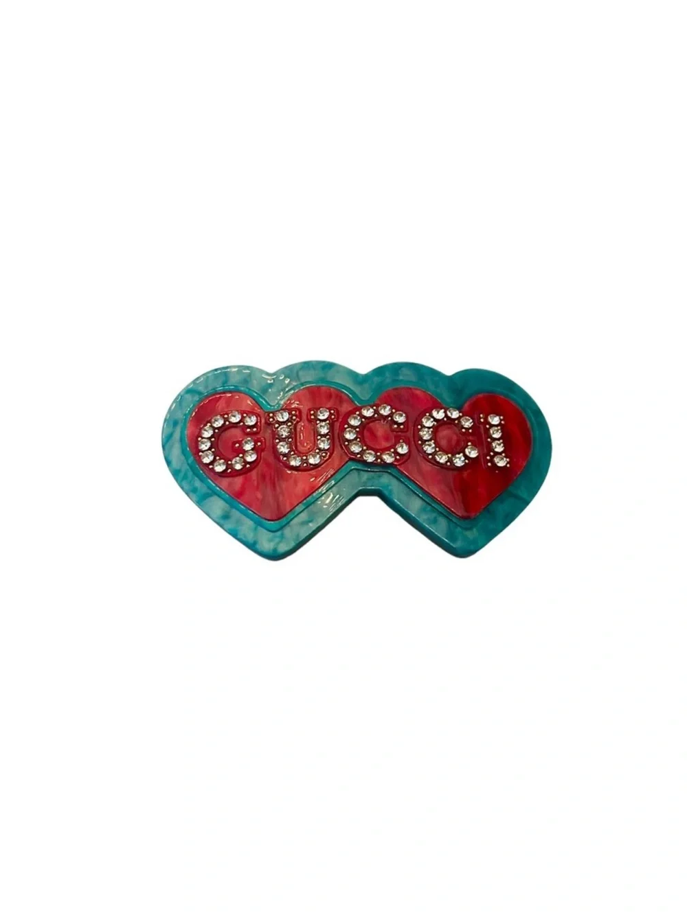 Gucci clip enamel