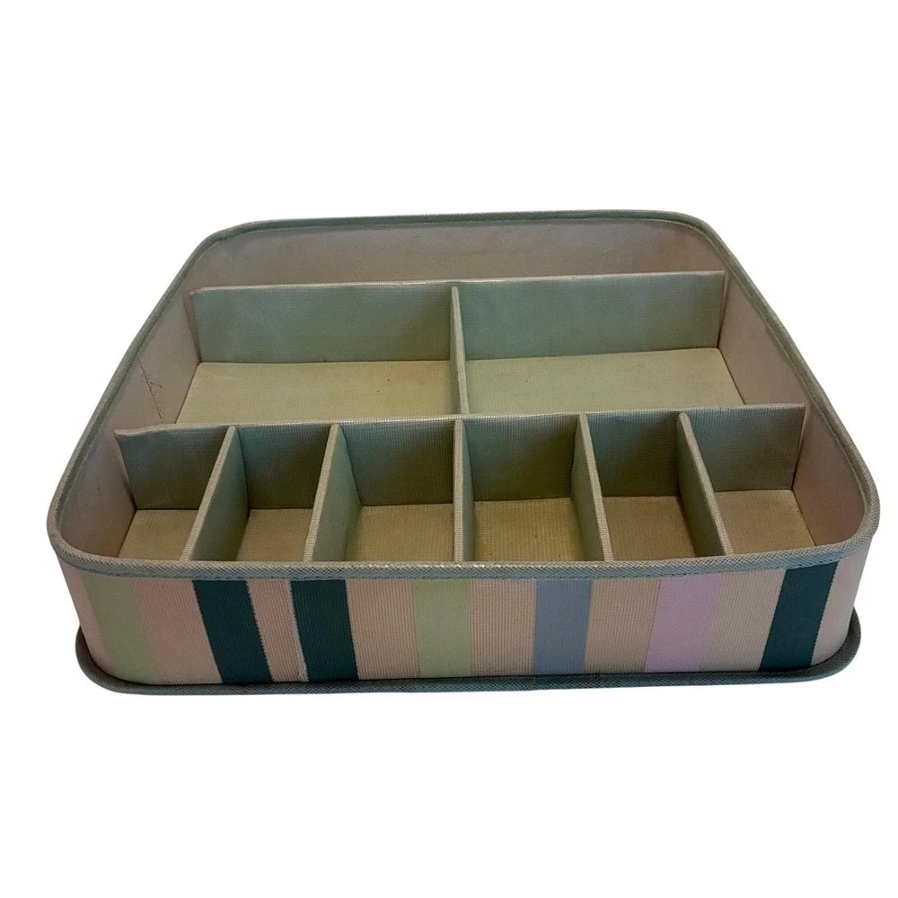 Vintage Drawer Organizer MCM Vanity Box gloves socks hosiery trinkets jewelry