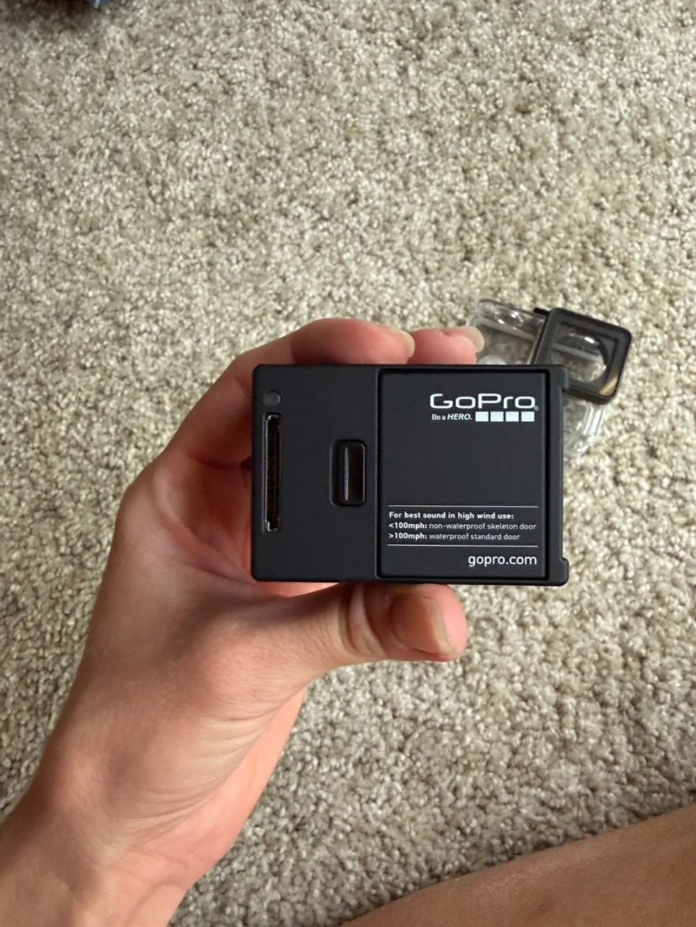 GoPro charges around