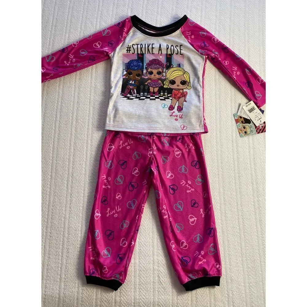 L.O.L. Surprise! Size 4 Strike a Pose 2-Piece Pajama Set
